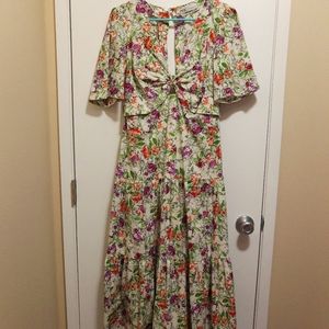 Zara Floral Maxi Dress